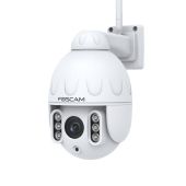 Foscam SD4 - 2K Outdoor Dual-Band WiFi PTZ 4x Optical Zoom Security Camera with 2-Way Audio & AI Human Detection