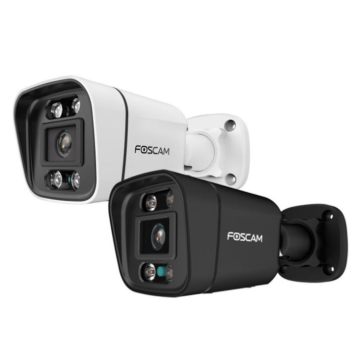 Foscam V5EP - 3K 5MP Outdoor PoE Security Camera with AI Human Detection and Light & Sound Alarm